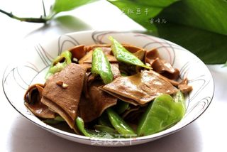 #信任之美#尖椒豆干的做法步骤：5