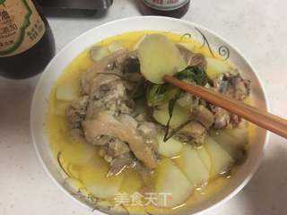 #信任之美#茨菰蒸土鸡的做法步骤:12