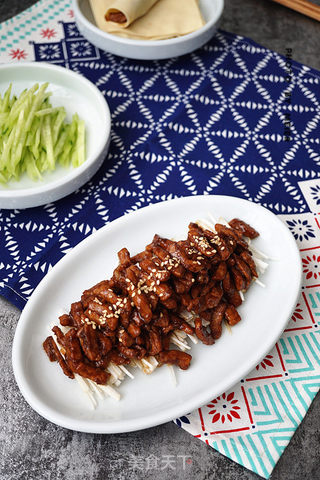 #信任之美#【京酱肉丝】的做法步骤:11