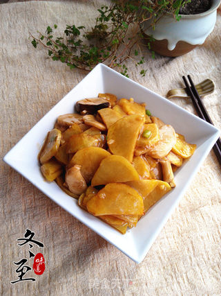 #信任之美#土豆片烧杏鲍菇的做法步骤:11