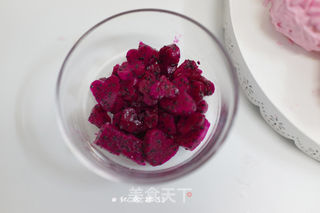 #信任之美#火龙果奶油糯米蛋糕的做法步骤:17