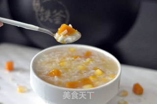 #信任之美#南瓜玉米糯米粥的做法步骤:9