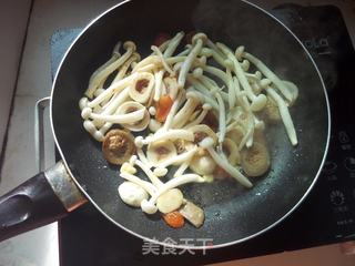 #信任之美#白玉菇高汤意面的做法步骤:5