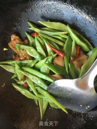 #信任之美#五花肉炒芸豆的做法步骤：3