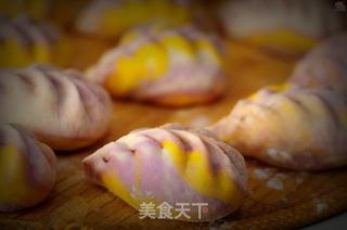#信任之美#彩虹鲜肉包的做法步骤:17