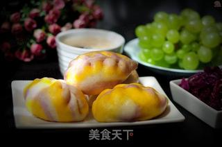 #信任之美#彩虹鲜肉包的做法步骤:18