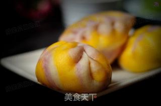 #信任之美#彩虹鲜肉包的做法步骤:19