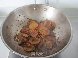 #信任之美#干锅白萝卜的做法步骤:12
