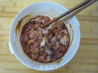 蒜香蒸鸡腿的做法步骤:5