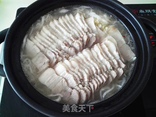 #信任之美#【酸菜汆五花肉】的做法步骤:5