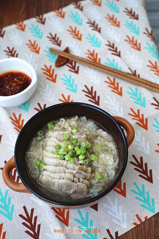 #信任之美#【酸菜汆五花肉】的做法步骤:8