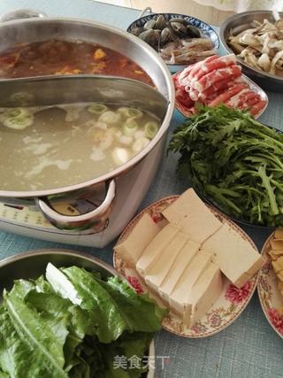 #信任之美#海鲜鸳鸯火锅的做法步骤:21