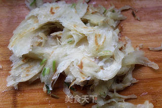 #信任之美#葱油酥酱香手撕饼的做法步骤:10