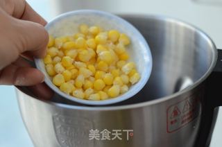 #信任之美#玉米绿豆糊的做法步骤：4