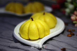 南瓜豆包的做法步骤:15