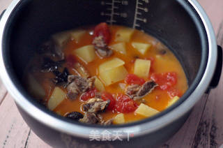 #信任之美#番茄土豆炖牛腩的做法步骤:14