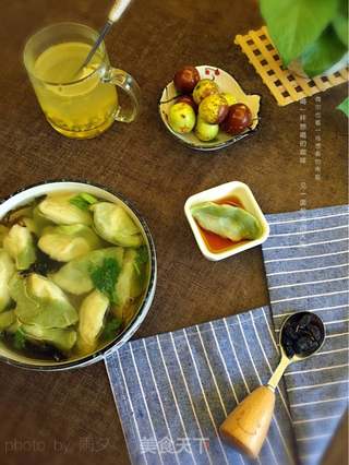 #信任之美#翡翠饺子的做法步骤:12
