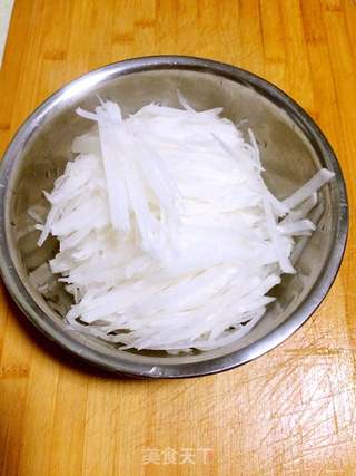 萝卜丝馅饼的做法步骤:3