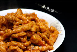 #信任之美#糖醋里脊的做法步骤:7