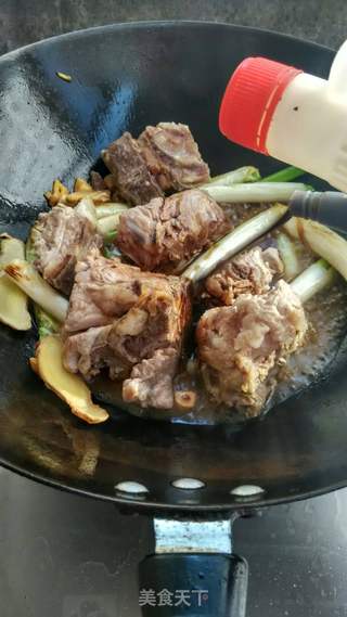 #信任之美#葱烧土豆排骨的做法步骤:8