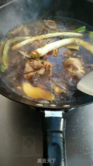 #信任之美#葱烧土豆排骨的做法步骤:10