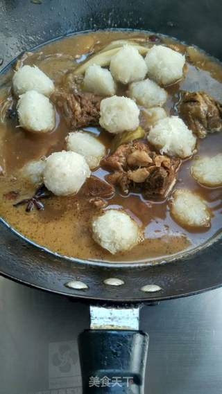#信任之美#葱烧土豆排骨的做法步骤:11