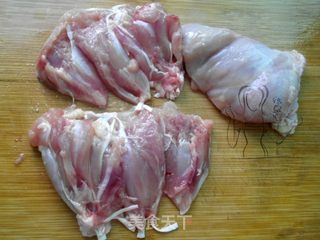 #信任之美#大葱鸡肉串的做法步骤：2