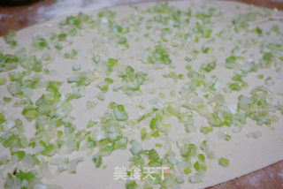 #信任之美#黄金千层葱花饼的做法步骤:4