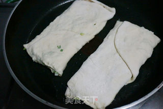 #信任之美#黄金千层葱花饼的做法步骤:6