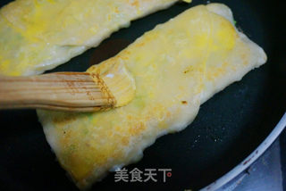 #信任之美#黄金千层葱花饼的做法步骤:8