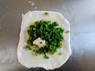 #信任之美#葱油饼的做法步骤:7