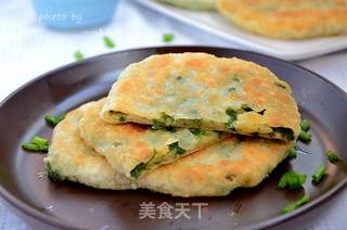 #信任之美#葱油饼的做法步骤:14