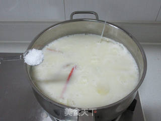 #信任之美#豆浆帝皇蟹泡饭的做法步骤:8