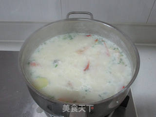#信任之美#豆浆帝皇蟹泡饭的做法步骤:9