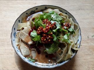 #信任之美#天津传统早餐-锅巴菜的做法步骤:11