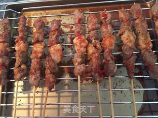 #信任之美#烤羊肉串的做法步骤:7