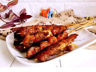 #信任之美#烤羊肉串的做法步骤:10