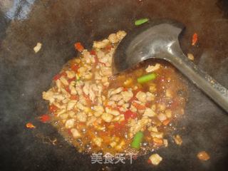 #信任之美#蒜苗豆腐的做法步骤:4