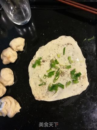 #信任之美# 半烫面葱油饼(手抓饼)的做法步骤:13