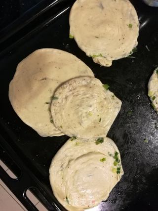 #信任之美# 半烫面葱油饼(手抓饼)的做法步骤:15