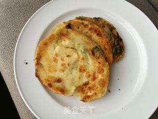 #信任之美# 半烫面葱油饼(手抓饼)的做法步骤:18