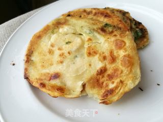 #信任之美# 半烫面葱油饼(手抓饼)的做法步骤:19