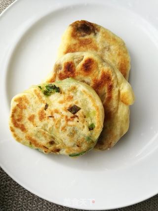 #信任之美# 发面葱花饼(葱花饼子)的做法步骤:18
