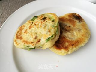 #信任之美# 发面葱花饼（葱花饼子）的做法步骤：19