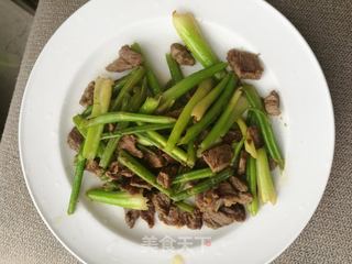 #信任之美# 快手家常菜-芹菜炒牛肉丝的做法步骤:6