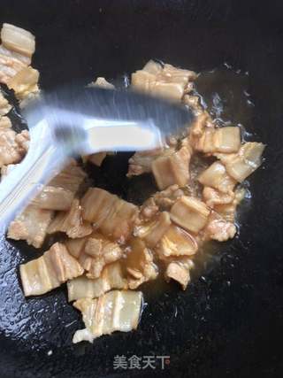 #信任之美#尖椒炒肉的做法步骤:3