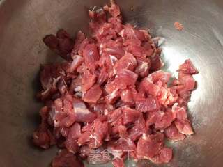 香辣牛肉酱的做法步骤：2