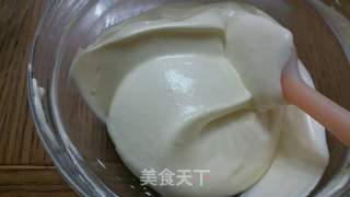 #信任之美#酸奶肉松蛋糕——少油版的做法步骤:9
