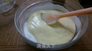 #信任之美#酸奶肉松蛋糕——少油版的做法步骤:8