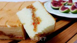 #信任之美#酸奶肉松蛋糕——少油版的做法步骤:20